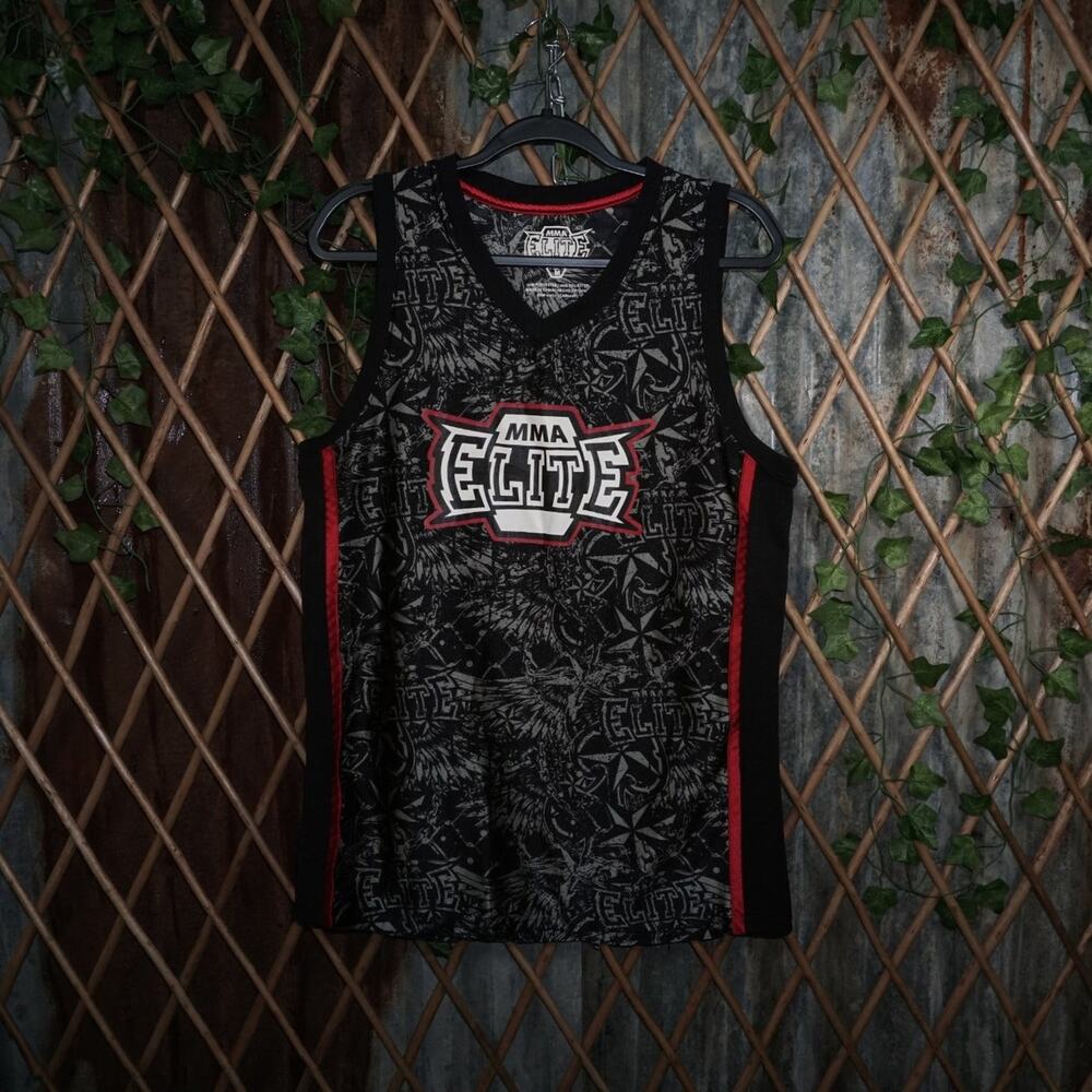 M - Vintage Y2K Mma Elite T-Shirts ufc tank top jersey aop